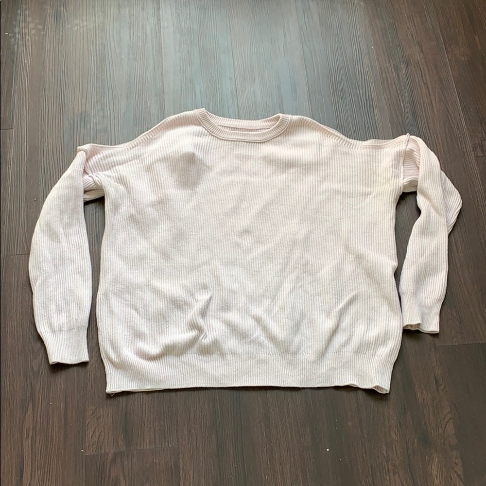 Hollister Cold Shoulder Cutout Sweater